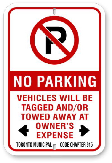 2NP001 No Parking with Red Circle P Code 915 2NP001 No Parking with Red Circle P Code 915